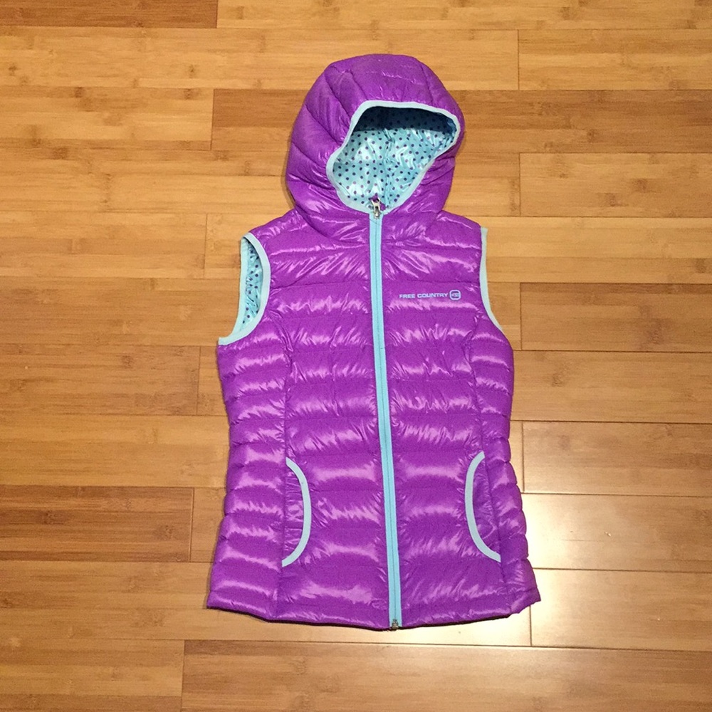 Purple Free Country Girls Vest